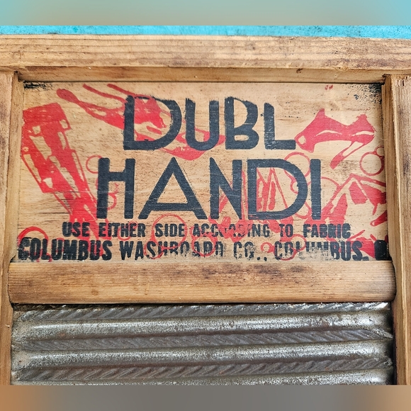 Vintage Columbus, Ohio Washboard - Picture 2 of 10
